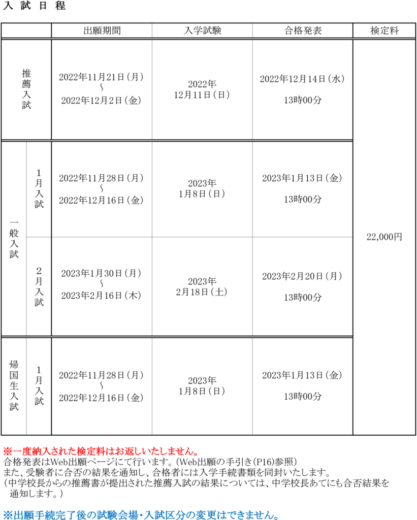 早稲田佐賀高校１月入試 2023、合格発表 13 日（金）13:00 | カナガク